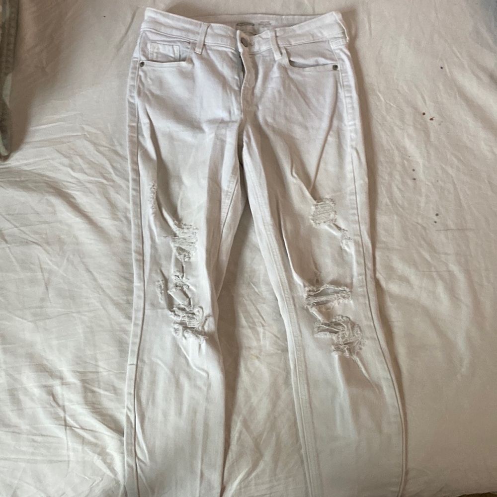 Old Navy jeans, super skinny ankle mid-rise